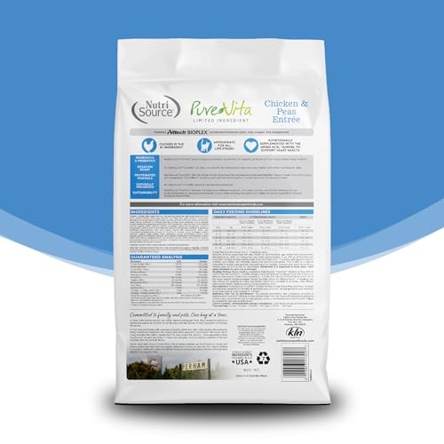PureVita Chicken & Peas Entree Grain-Free All Life Stages Cat Food, 12 lbs.