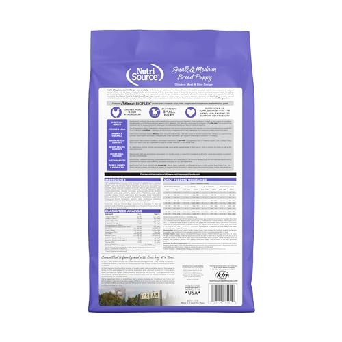 NutriSource Chicken Meal & Rice Dry Puppy Food, 12 lbs.