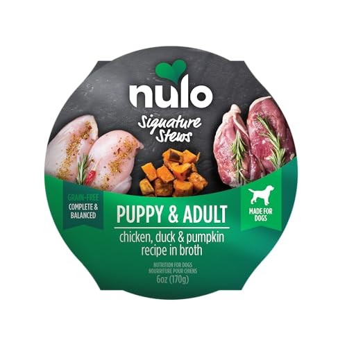 Nulo Signature Stews Chicken, Duck & Pumpkin in Broth Dog & Puppy Food, 6 oz. (16 Pack)