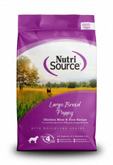 NutriSource Large Breed Chicken & Rice Dry Puppy Food, 4 lbs.
