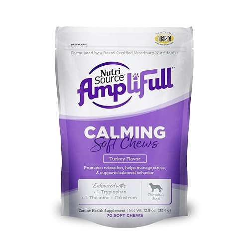 Nutri Source Amplifull Calming Dog Soft Chew Supplement 12.5 oz