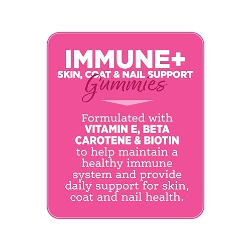 NutriSource AmpliFull Immunity, Skin, Coat & Nails Dog Gummy Supplement, 11 oz.