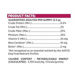 NutriSource AmpliFull Immunity, Skin, Coat & Nails Dog Gummy Supplement, 11 oz.