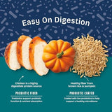 Natural Balance Whole Body Health Easy Digestion Chicken, Brown Rice & Pumpkin Small Breed Dry Dog Food, 4 lbs.