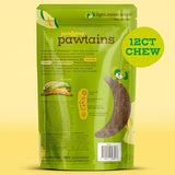 Jack & Pup Pawtains Real Plantain Dog Treats, Small (12 Count)