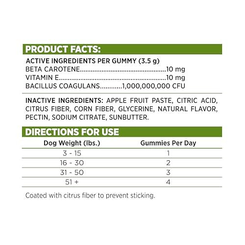 NutriSource AmpliFull Immunity & Skin Dog Gummy Supplement, 11 oz.