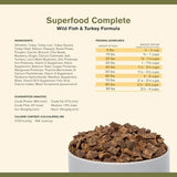 Badlands Ranch Air Dried Superfood Dog Food, Wild Fish and Turkey, 11.5 oz