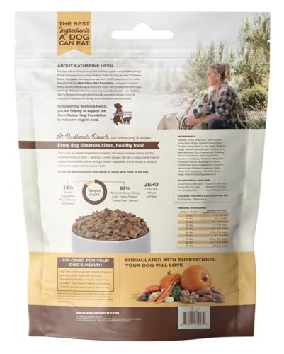 Badlands Ranch Superfood Complete Pack Of 1 Wild Fish Dog 24 oz
