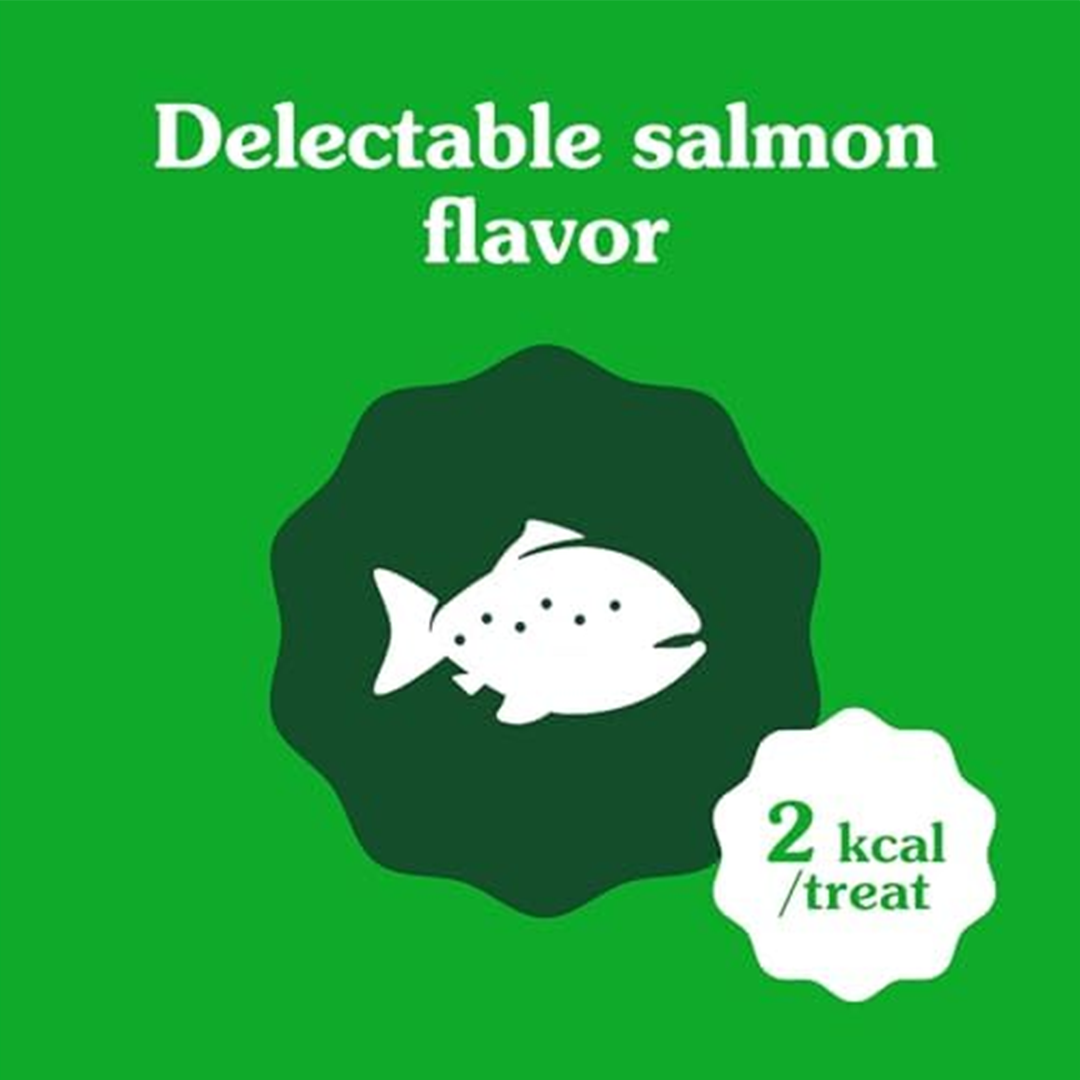 Greenies SmartBites Skin & Fur Health Salmon Flavor Cat Treats, 2.1 oz.