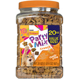 Friskies Party Mix Cheezy Craze Cat Treats, 60 oz. Canister