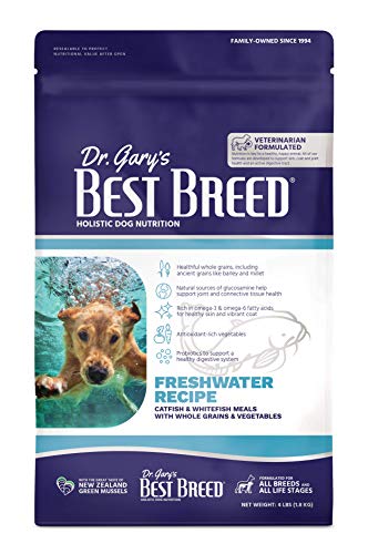 Best Breed Freshwater Recipe Catfish & Whitefish Dry Dog Food, 4 lbs.