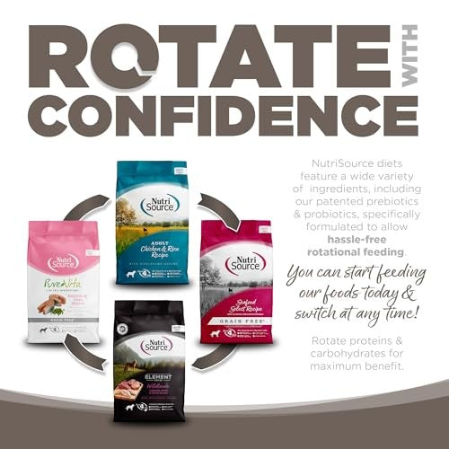 NutriSource Senior Chicken & Rice Recipe Dry Dog Food 12lb
