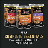 Purina Pro Plan Complete Essentials Shredded Blend Beef & Rice Dry Dog Food, 5 lbs.