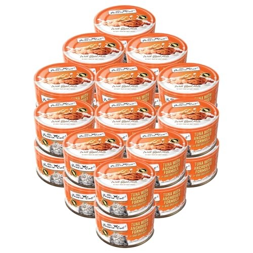 Fussie Cat Premium Canned Cat Food in Goat Milk Gravy, 2.5 oz.