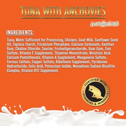 Fussie Cat Premium Canned Cat Food in Goat Milk Gravy, 2.5 oz.