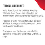 Nulo FreeStyle Chicken Mobility Health Functional Grain-Free Jerky Dog Treats, 5 oz.