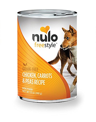 Nulo FreeStyle Chicken, Carrots & Peas Grain-Free Canned Dog Food, 13 oz.