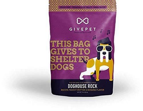 GivePet Doghouse Rock Dog Treats, 12 oz.