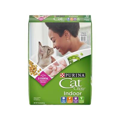 Purina Cat Chow Indoor Healthy Weight & Hairball Control Dry Cat Food, 15 lbs.