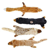 Skinneeez Big Bite Jackal Stuffless Dog Toy, 19.5 in. (Size 22)