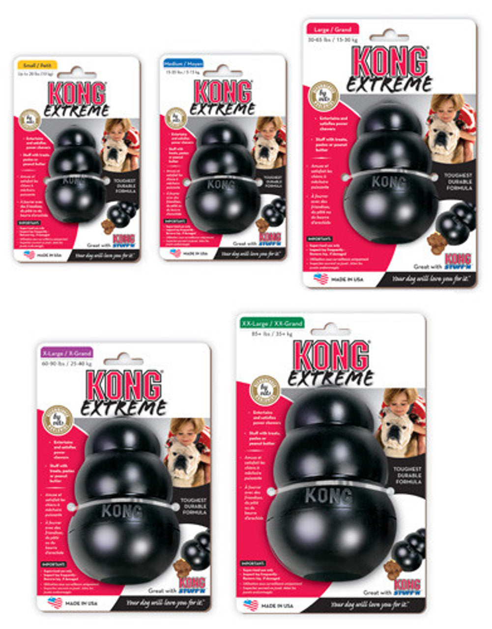 KONG Extreme Dog Toy, Small