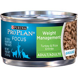 Purina Pro Plan Weight Management Turkey & Rice Wet Cat Food