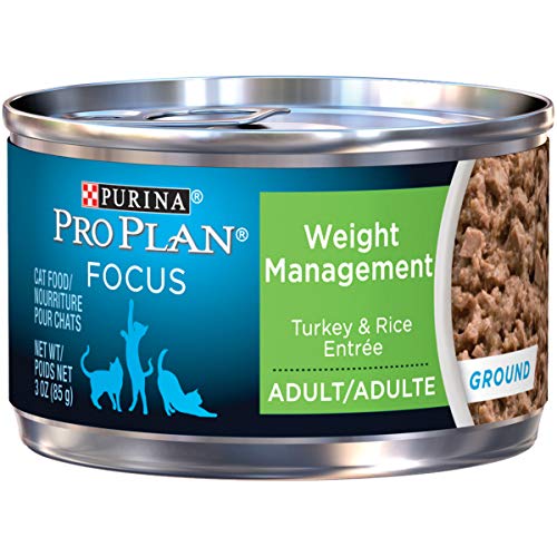 Purina Pro Plan Weight Management Turkey & Rice Wet Cat Food