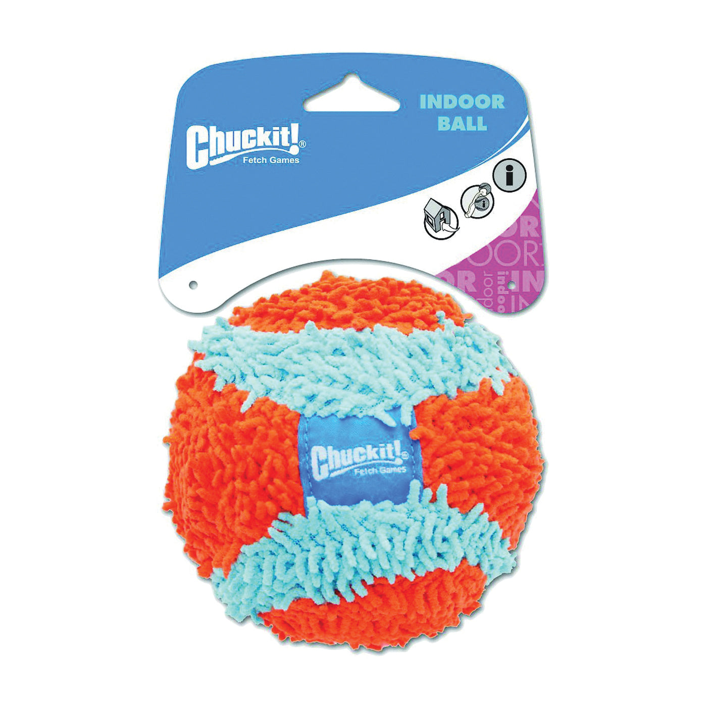 Chuckit! Indoor Fabric Ball Dog Toy, Medium
