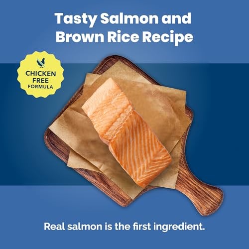 Blue Buffalo Adult Salmon & Brown Rice Dry Dog Food, 5 lbs.