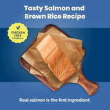 Blue Buffalo Adult Salmon & Brown Rice Dry Dog Food, 5 lbs.