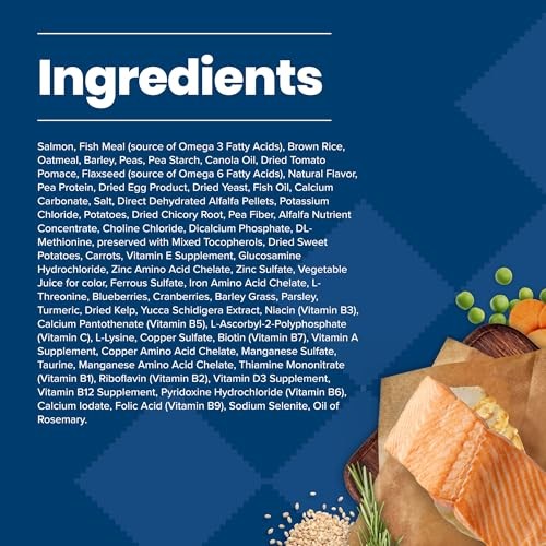 Blue Buffalo Adult Salmon & Brown Rice Dry Dog Food, 30 lbs.