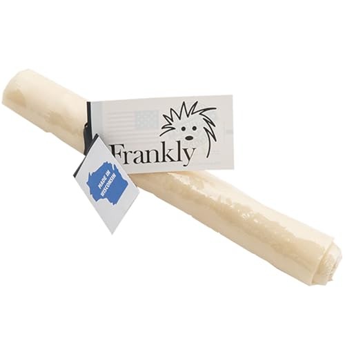 Frankly , Natural Retriever Roll Dog Chew Treat 10 Inch