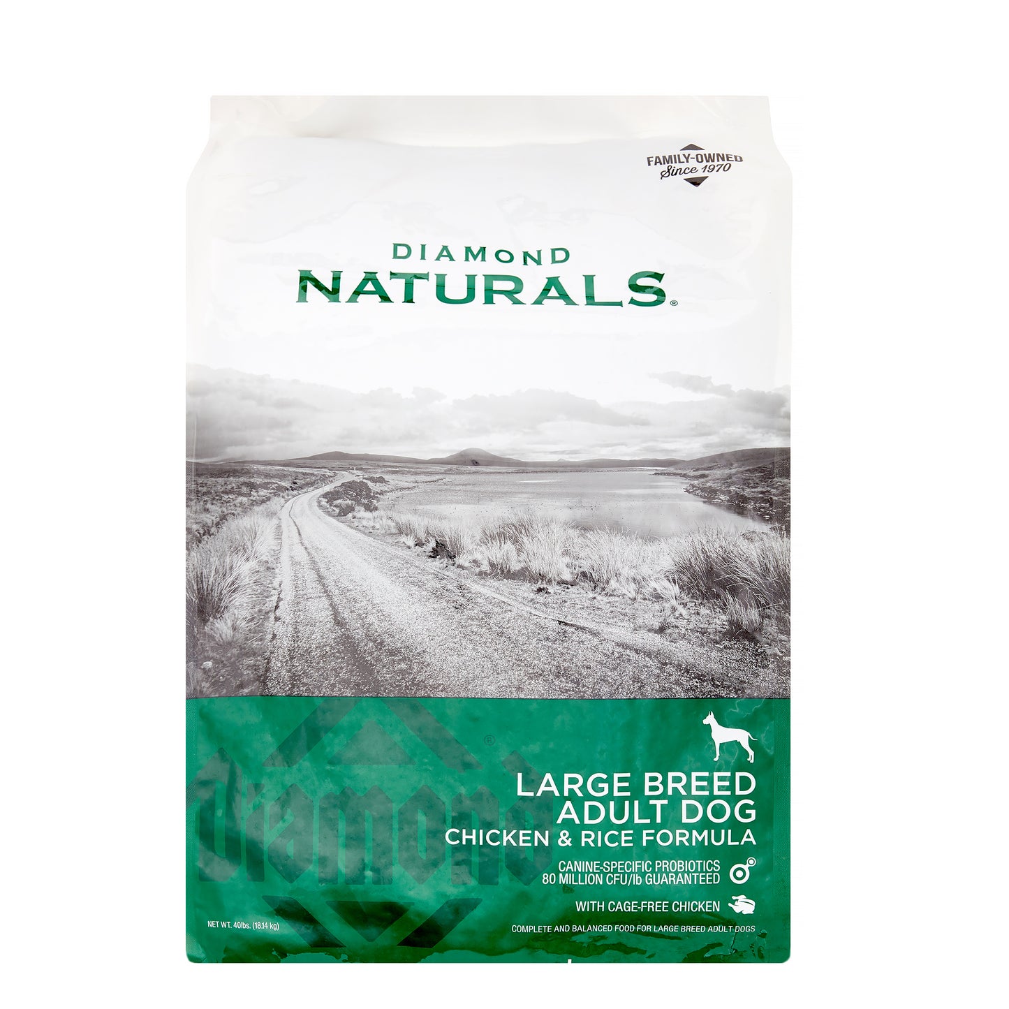 Diamond Naturals Adult Chicken Rice Dog Food 40-Lb Can