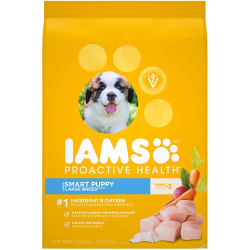Iams ProActive Health Smart Puppy Chicken Dry Dog Food - 15lb