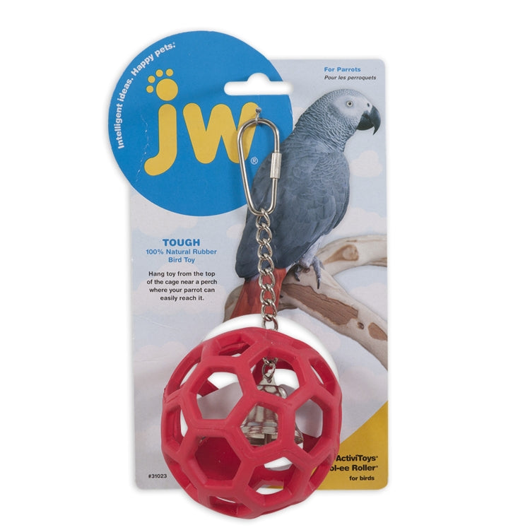 JW Pet Hol-ee Roller Bird Toy, 3.5 in.