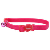 Safe Cat Adjustable Breakaway Nylon Cat Collar, 3/8 x 8-12 in.