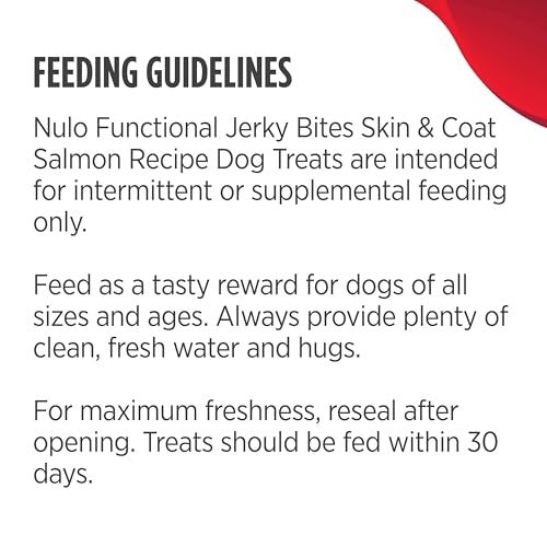 Nulo FreeStyle Salmon Skin & Coat Health Functional Grain-Free Jerky Dog Treats, 5 oz.