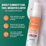 TropiClean Natural Flea & Tick Waterless Shampoo for Cats, 7.4 oz.