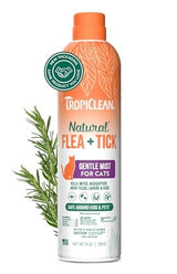 TropiClean Flea & Tick Cat Spray, 14 oz.