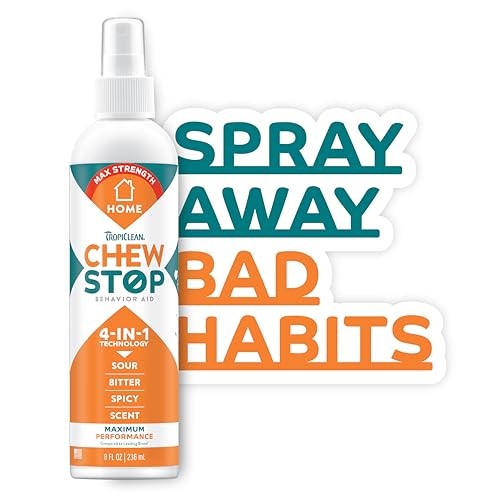 TropiClean Chew Stop Anti-Chew Spray, 8 oz.