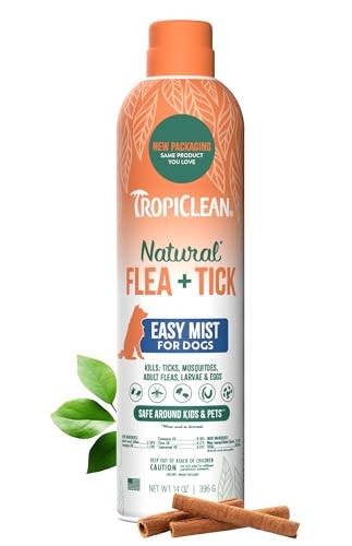 TropiClean Flea & Tick Spray for Pets, 14 oz.
