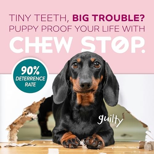 TropiClean Chew Stop Anti-Chew Puppy Spray, 8 oz.