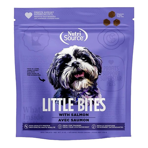 NutriSource Salmon Dog Treats, 6 oz.