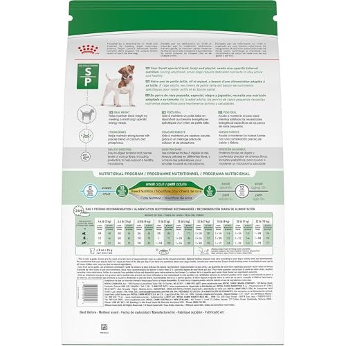 Royal Canin Size Health Nutrition Small Breed Adult Dry Dog Food, 4 lbs Bag