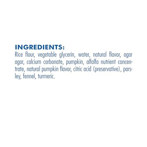 N-Bone Flossta Pumpkin Flavor Dual Action Dental Chews for Dogs, 12 oz. (15 Count)