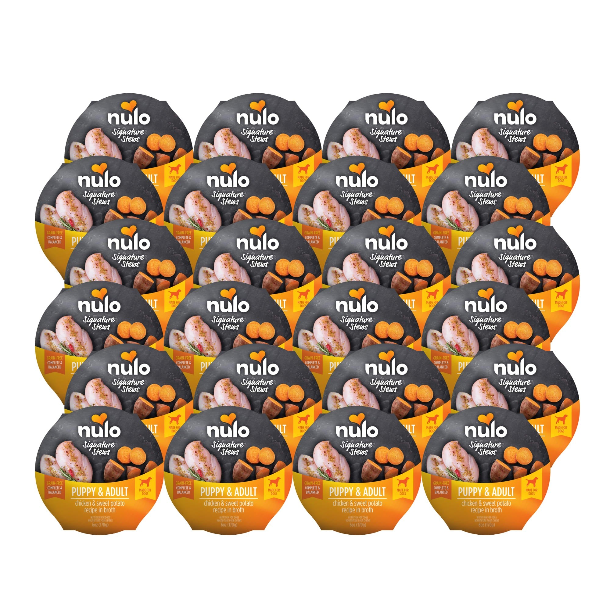 Nulo Signature Stews Chicken & Sweet Potato in Broth Dog & Puppy Food, 6 oz.
