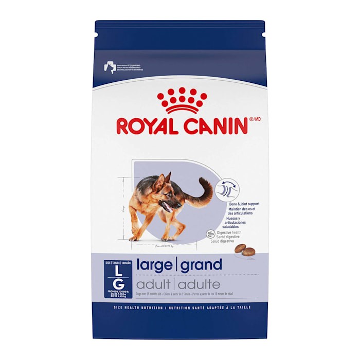 Royal Canin Size Health Nutrition Large Breed Adult Dry Dog Food, 40 lbs Bag