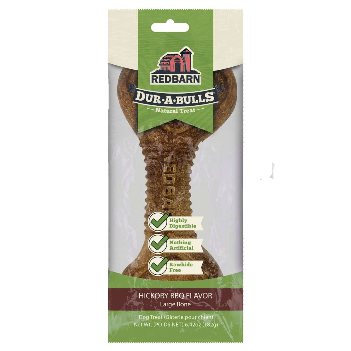 Redbarn Dur-A-Bulls Large Dog Bone Chew Toy