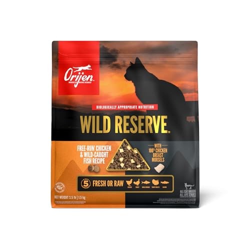 Orijen Wild Reserve Free-Run Chicken & Wild-Caught Fish Dry Cat Food, 3.5 lbs.