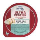 Natural Balance Ultra Protein Chicken Recipe with Organs Cuts in Gravy Wet Cat Food, 2.7 oz.